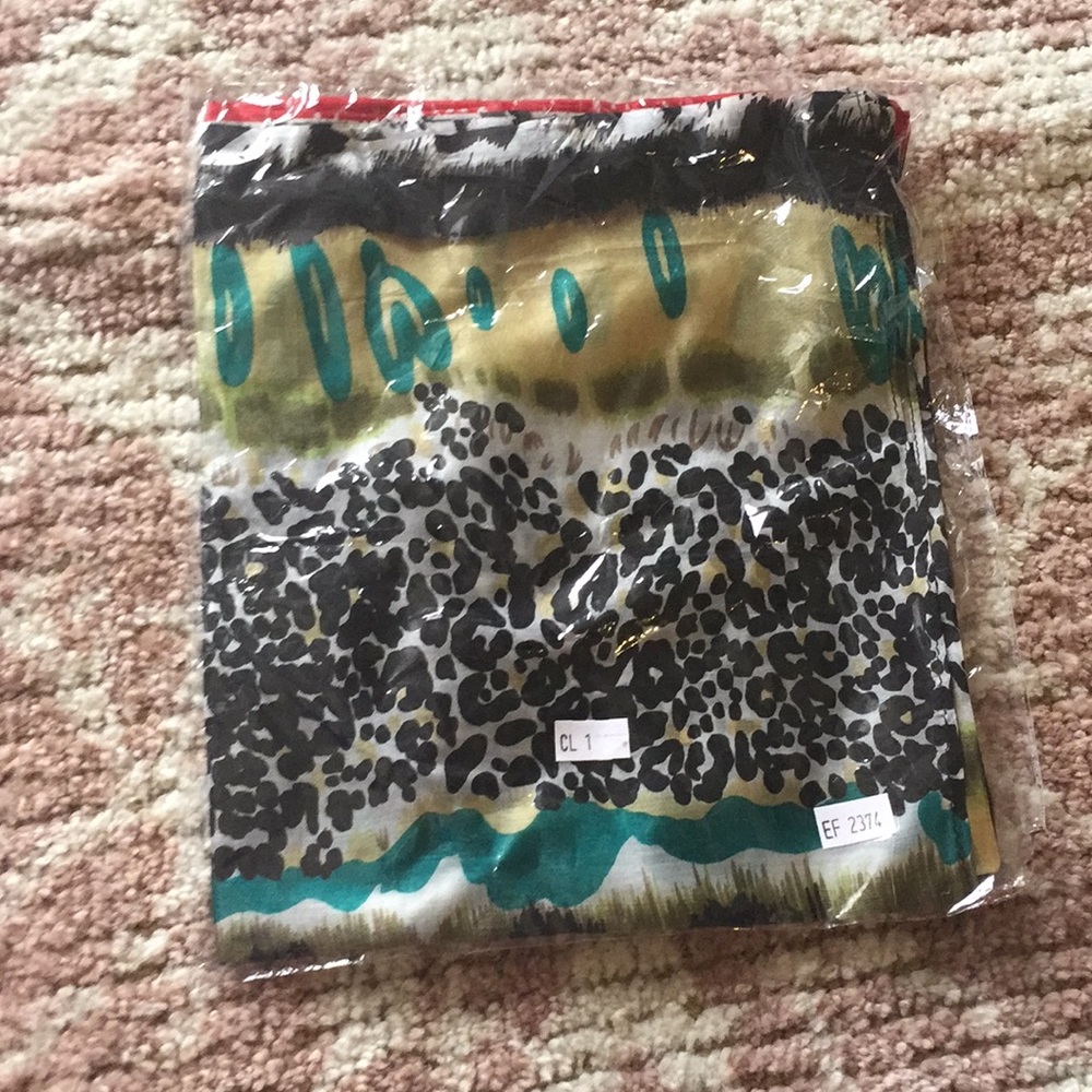 Silky scarf
